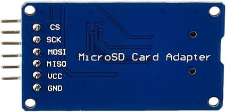 MicroSD card module for Arduino and microcontrollers – storage expansion with SPI interface