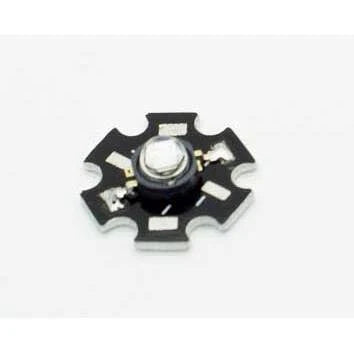 1W High Power LED with Aluminum Heatsink Base Plate