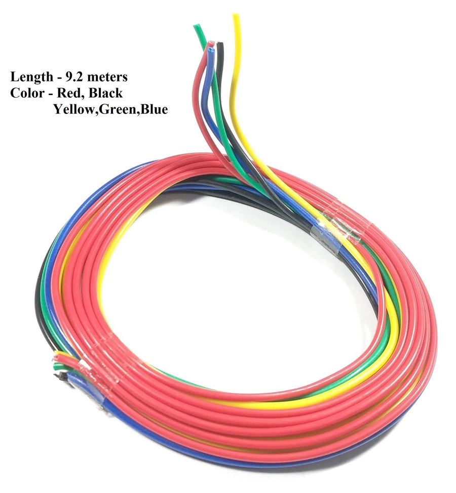 Single strand wire bundle for electrical connections