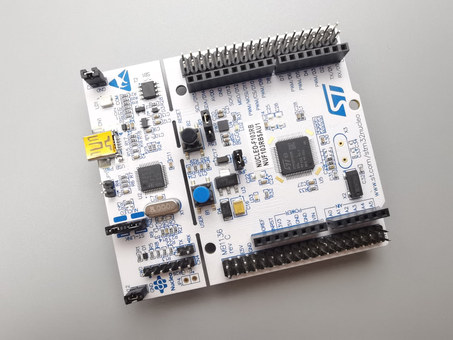 STM32 Development Board Nucleo F103RB Cortex M3 MCU Board