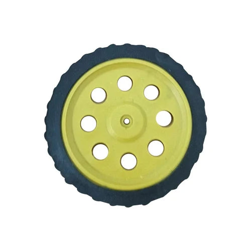 BO Slim Wheel 7cm x 1cm – Thin Rubber Tyre Wheel for BO Motor Robot Car