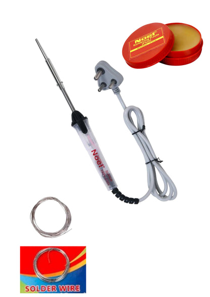 Beginner Soldering Kit – Basic Soldering Iron with Solder Wire and Flux Paste