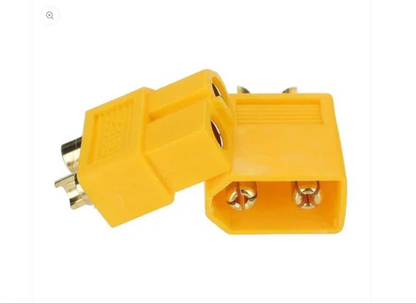 Mini XT60 connector set – male and female high-current power plugs for drones, RC vehicles, and battery packs